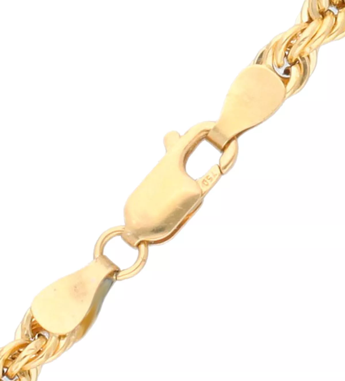 Cadena de oro amarillo cordón salomónico  4,50 mm. - Imagen 2