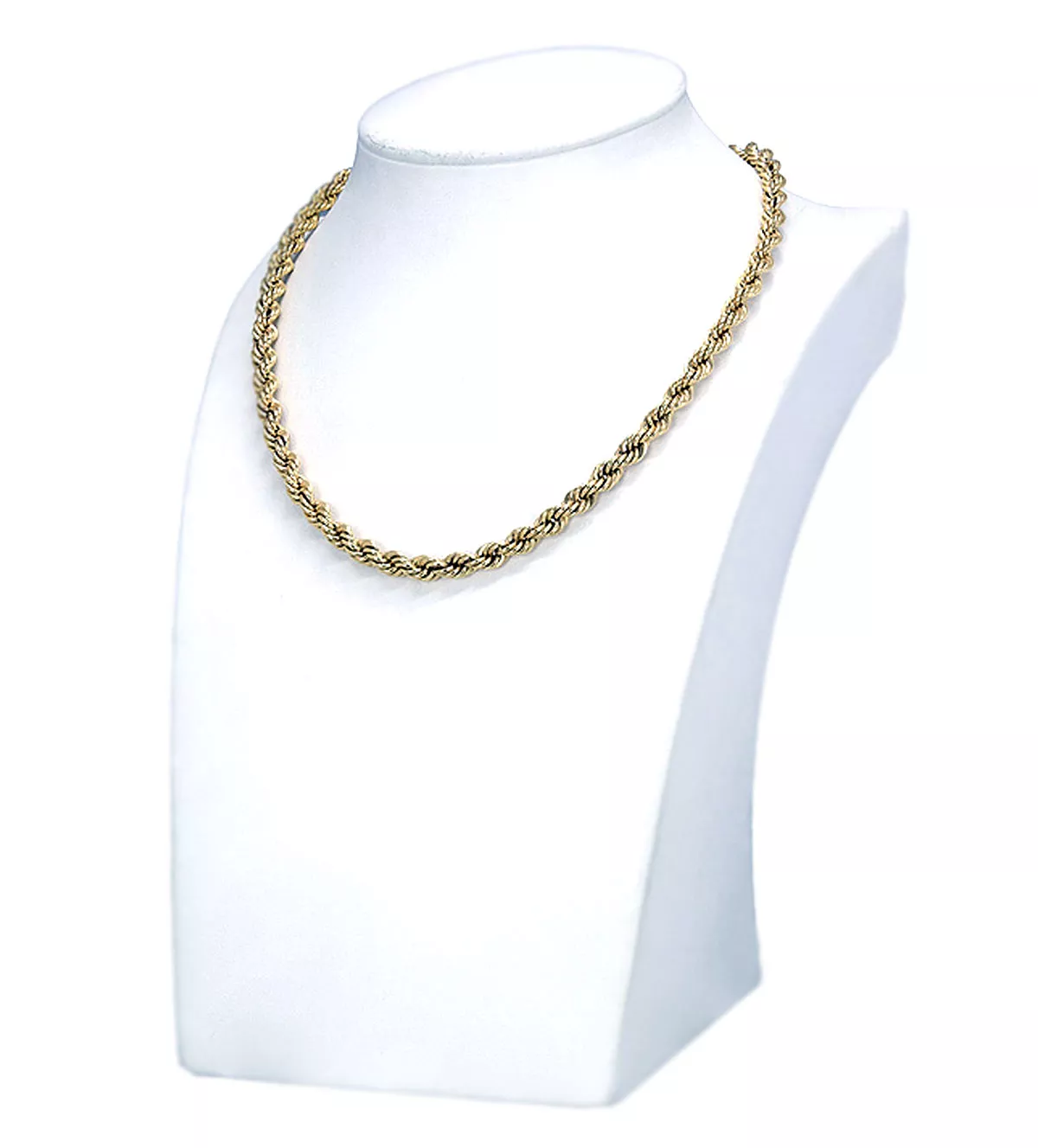 cadena de oro cordon salomonico de 5,50 mm de grueso toma peto