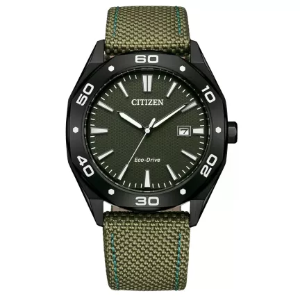 Reloj Citizen Eco Drive acReloj Citizen Eco Drive acero y nylon BM7635-01Xero y nylon BM7635-01X