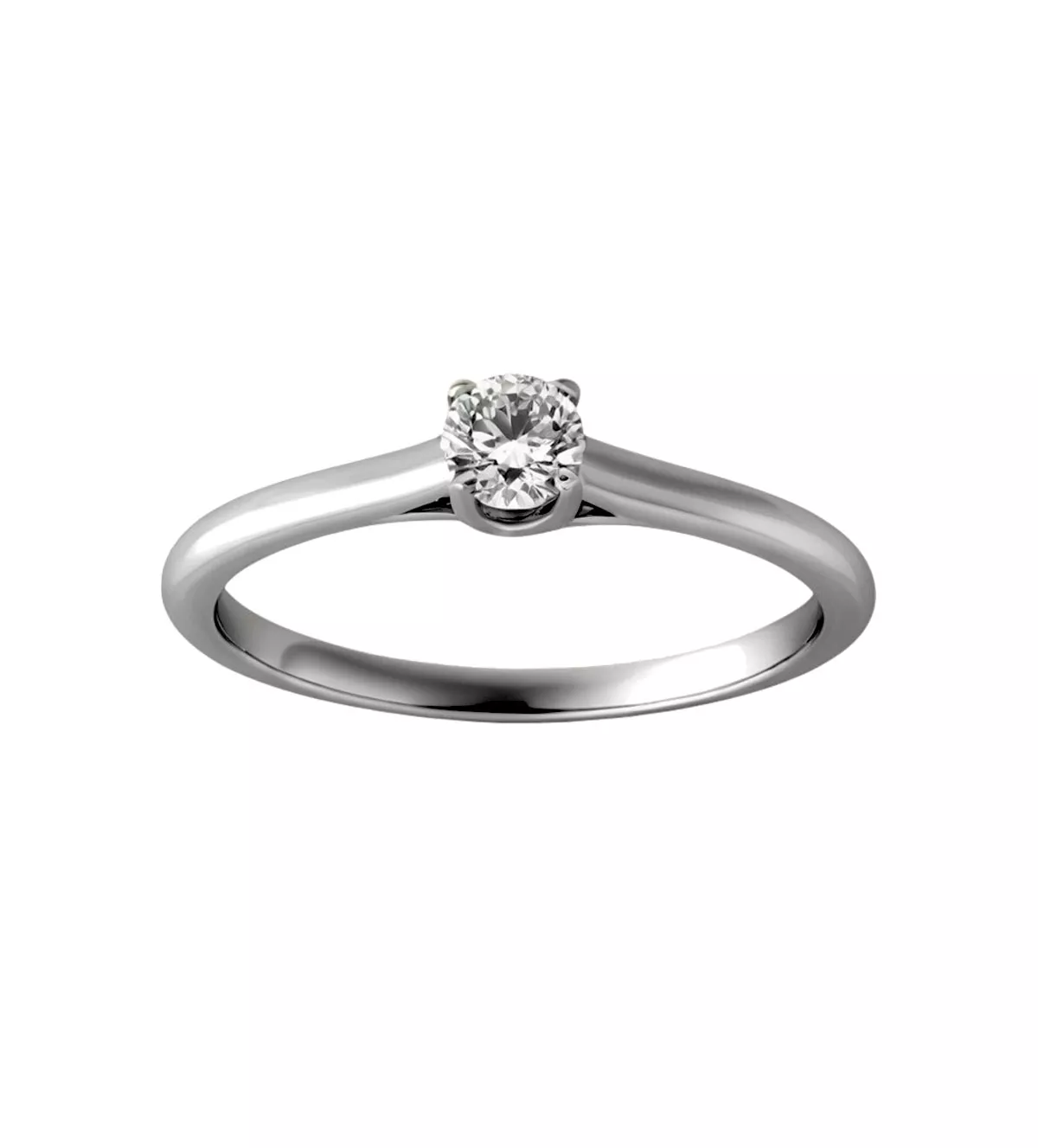 anillo de compromiso con brillante 150 A 511 12 01