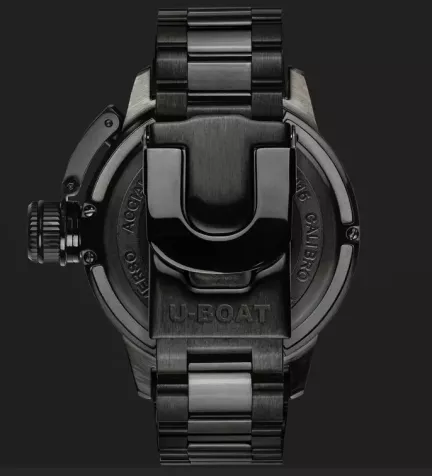 Reloj U-Boat Sommerso 46mm buceo 300 mts 9015-MT tras