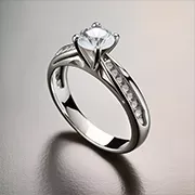 Anillos de compromiso de platino