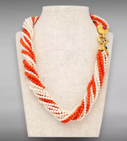 Collares cuentas, hilos en outlet