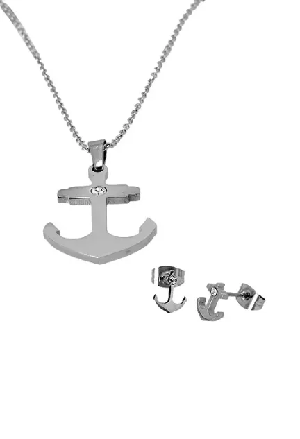 Conjuntos de joyas de acero y otros materiales