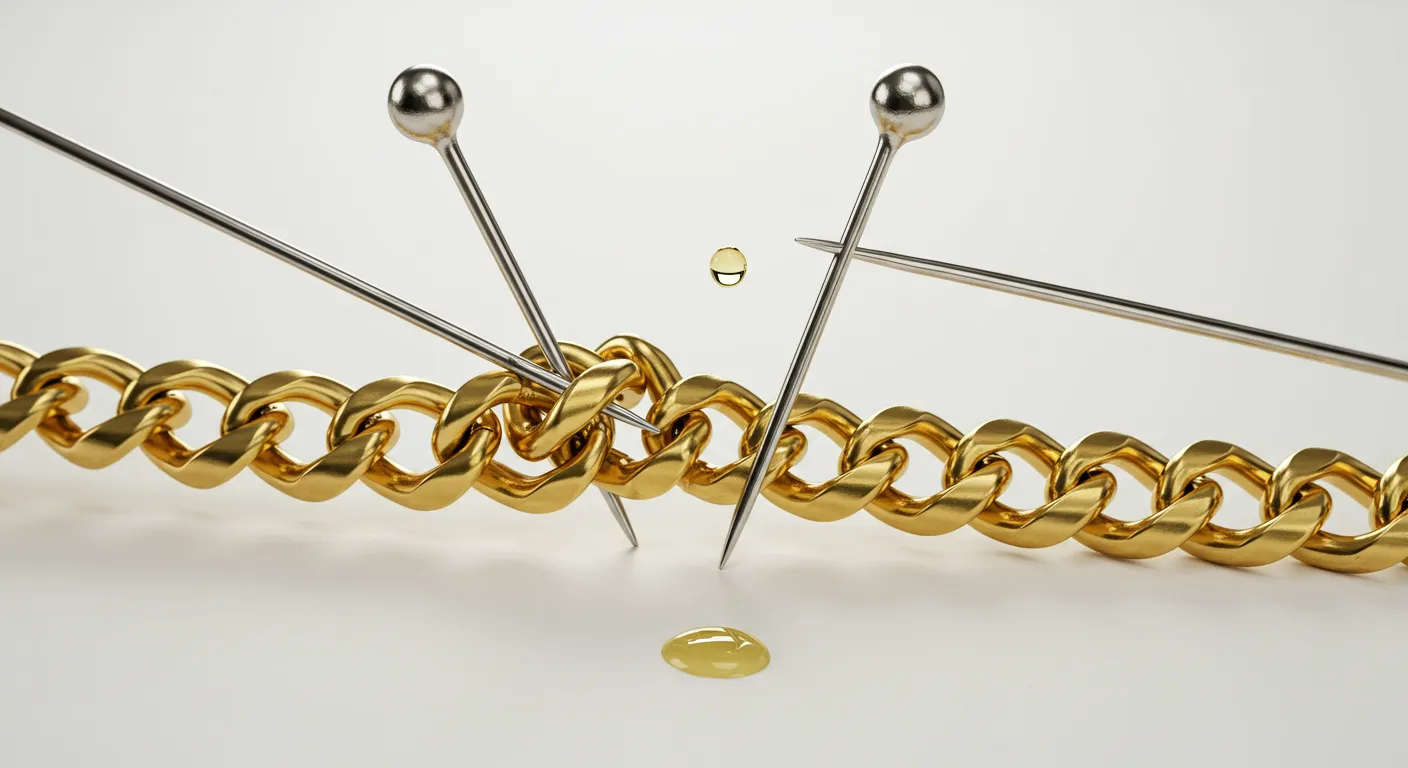 ¿Como desenredar una cadena Trucos efectivos para salvar tus joyas10