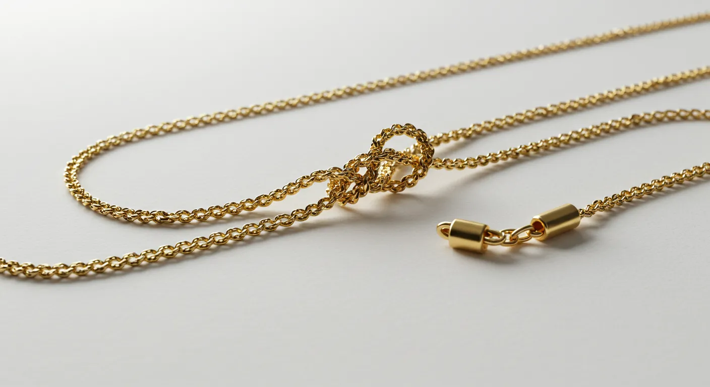 ¿Como desenredar una cadena Trucos efectivos para salvar tus joyas12