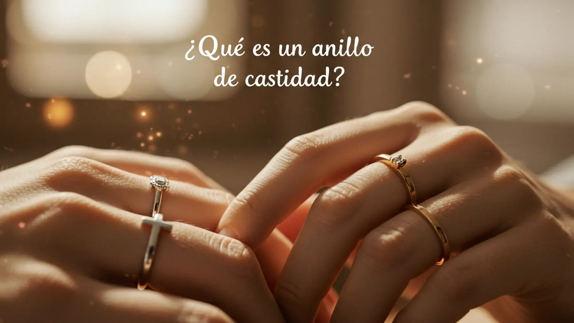 ¿Que es un anillo de castidad y en que se diferencia del anillo de promesaDESTC