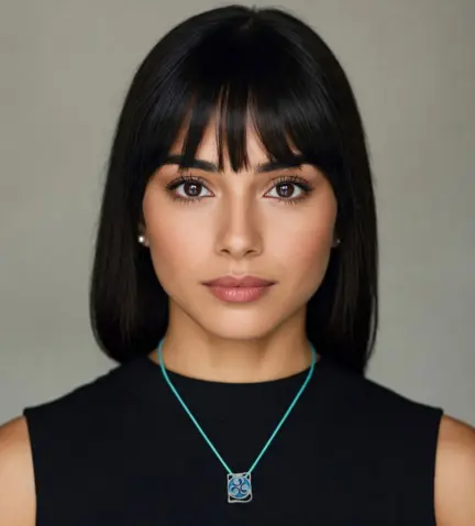 gargantilla de plata TRISKEL esmaltado 226_2EF099-A modelo