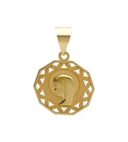 036_BB_25M11 medalla de oro virgen nina