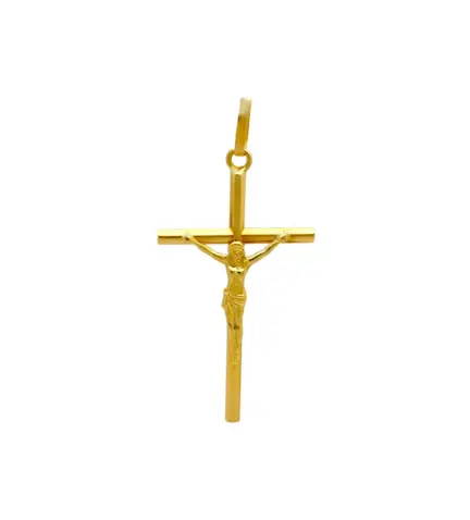cruz de oro crucifijo 036 BB 25X29