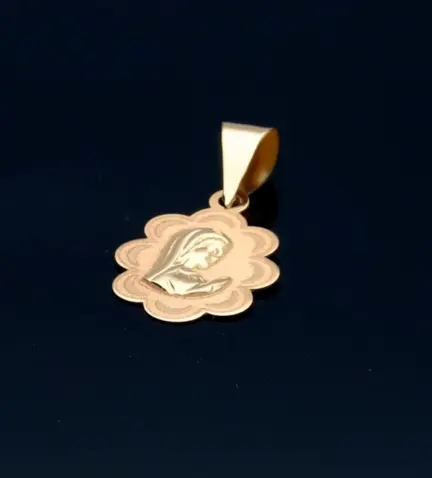 medalla-de-oro-virgen-nina-036_BB_25M20 fondo negro sin retoque