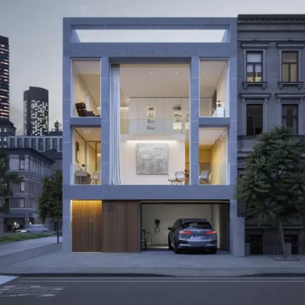 Qlocktwo Earth 180 Platinum tamaño 180x180 cms 3