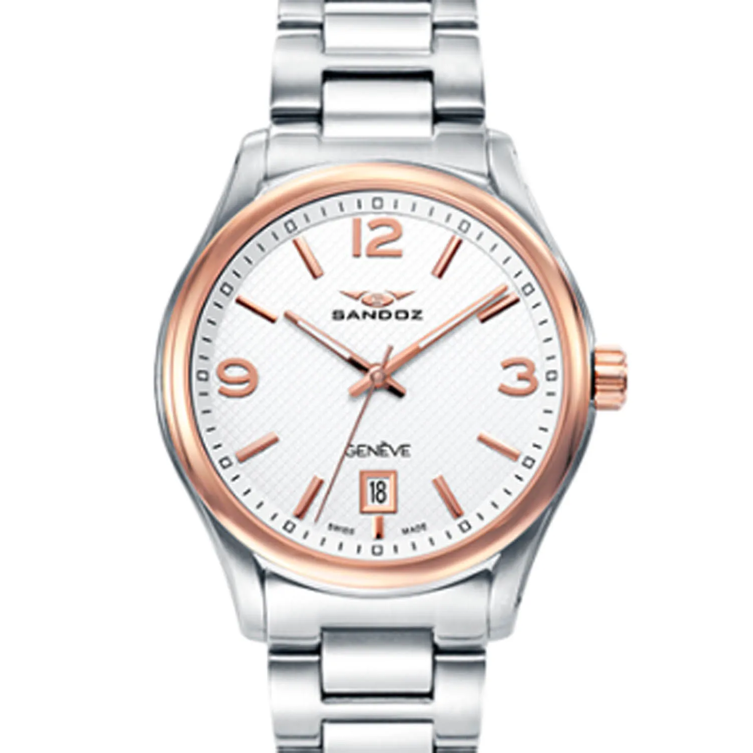 Reloj Sandoz Casuel acero hombre 81425-95