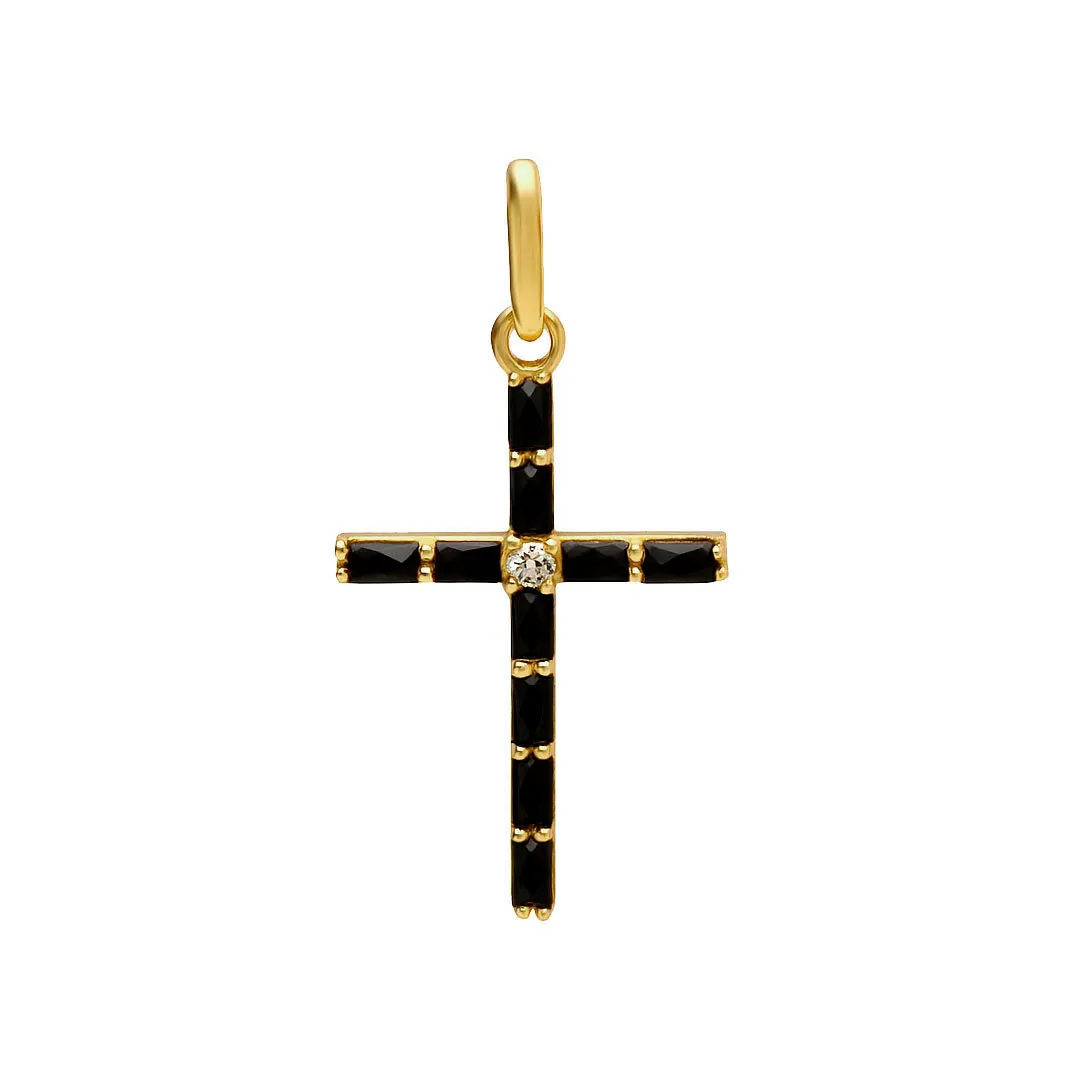 cruz-de-oro-con-circones-negros-243_139-04510