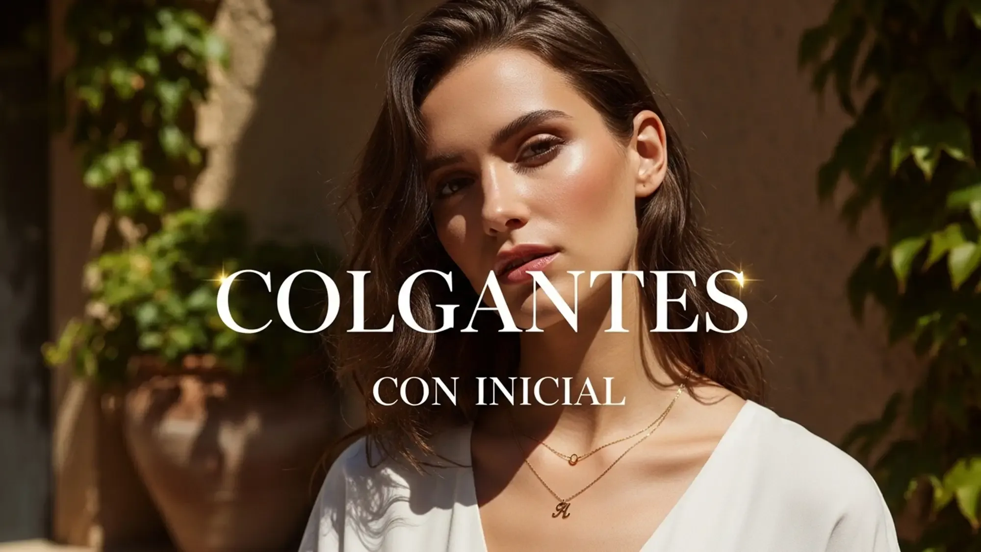 colgantes con inicial