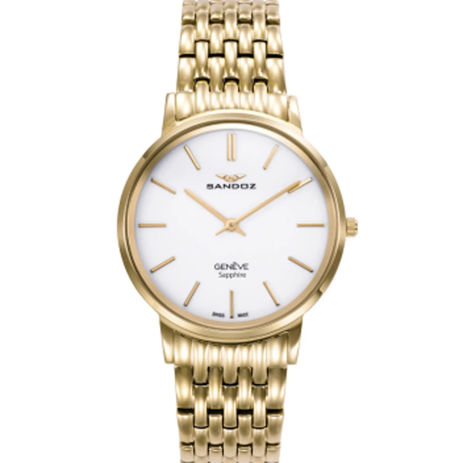 Reloj hombre Sandoz Elegant acero chapado 81521-99