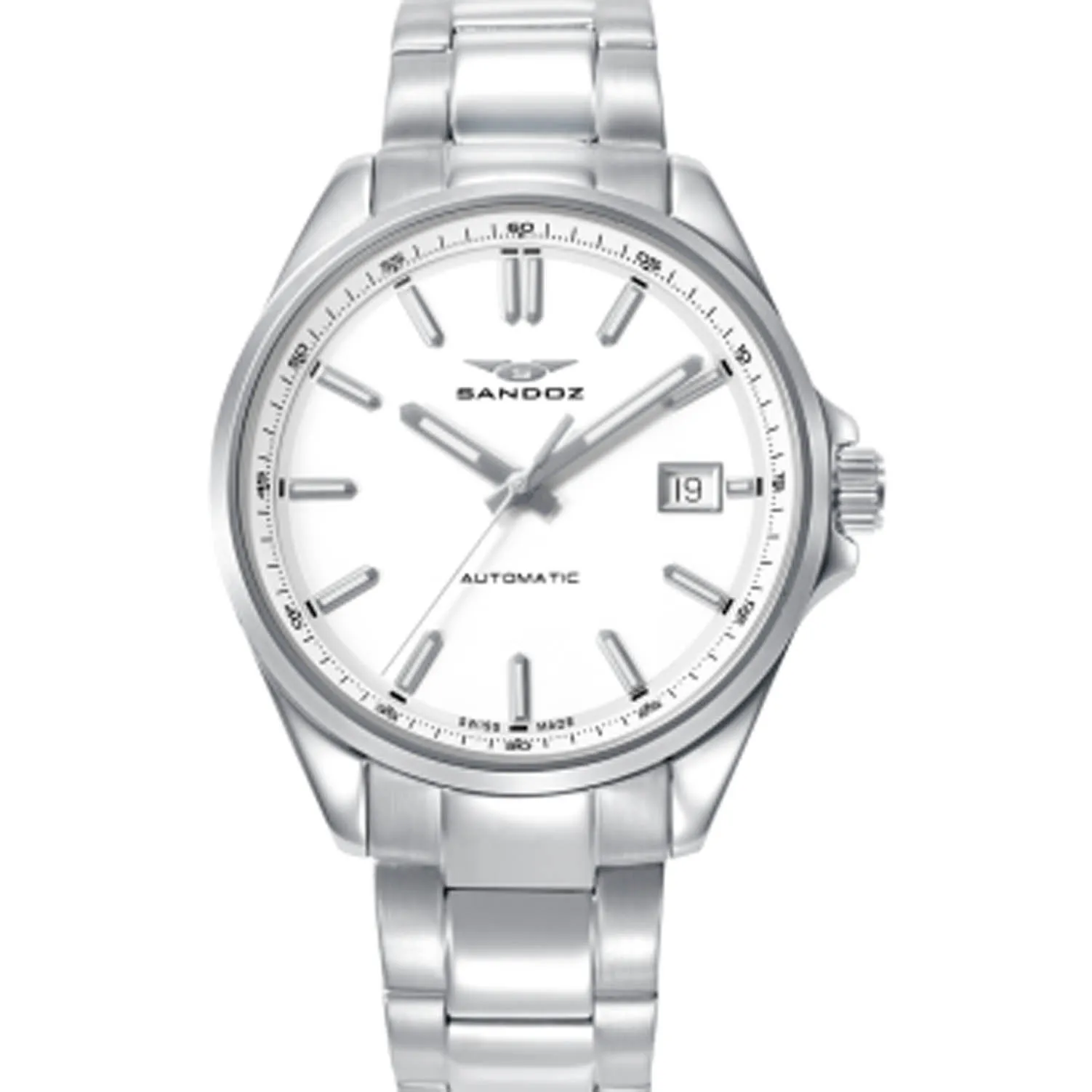 Reloj Sandoz en acero 83009-07
