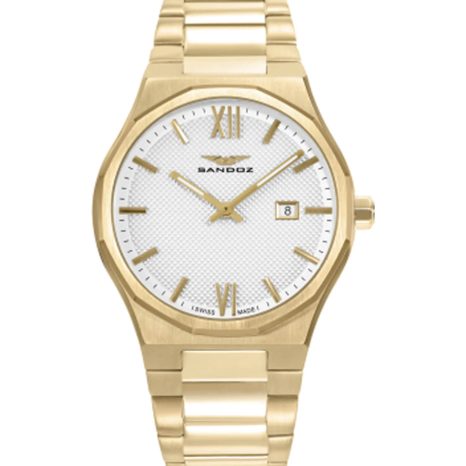 Reloj Sandoz Style acero chapado 83013-83