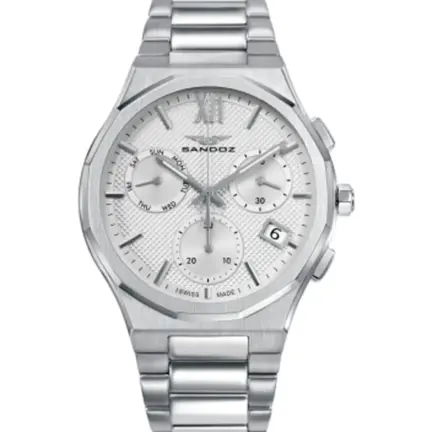 Reloj Sandoz cronógrafo Style acero 83017-03