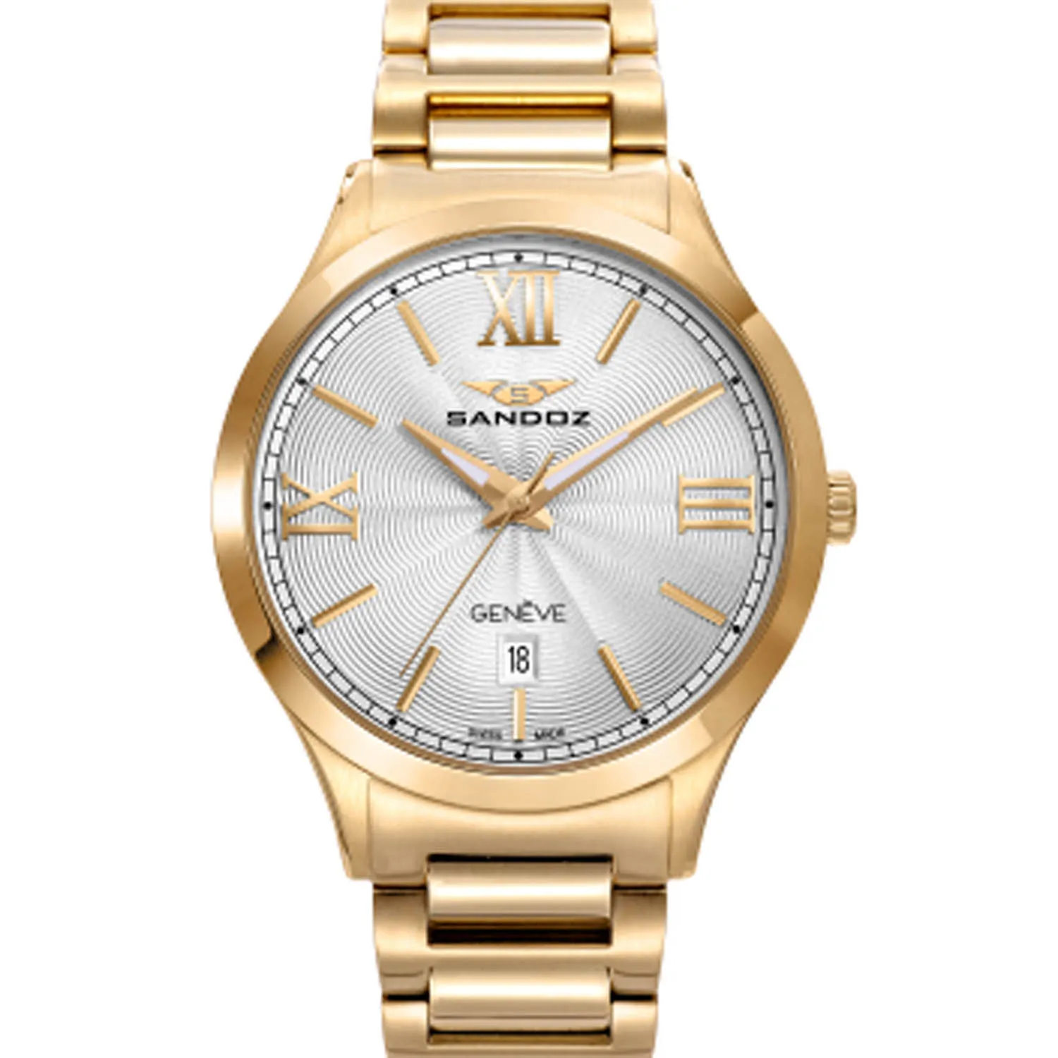 Reloj Sandoz mujer de acero chapado Elle 81368-03