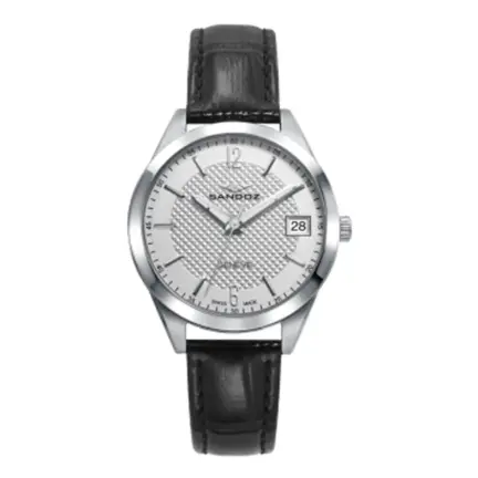 Reloj Sandoz Elegant para mujer en acero y piel 81378-05