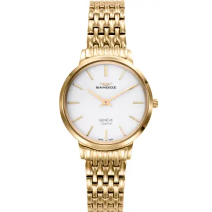 Reloj Sandoz Elegant para mujer en acero chapado 81382-27