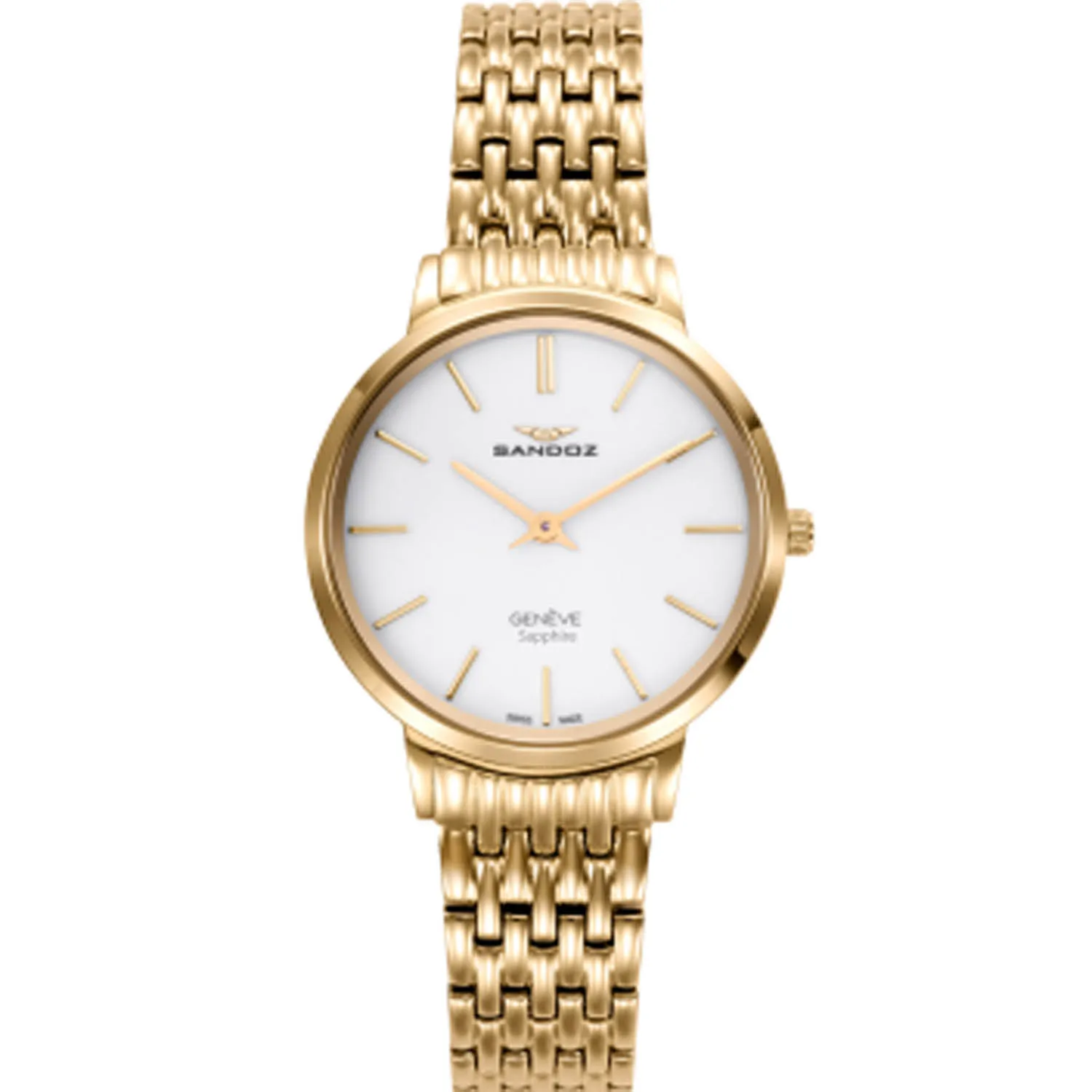 Reloj Sandoz Elegant para mujer en acero chapado 81382-27
