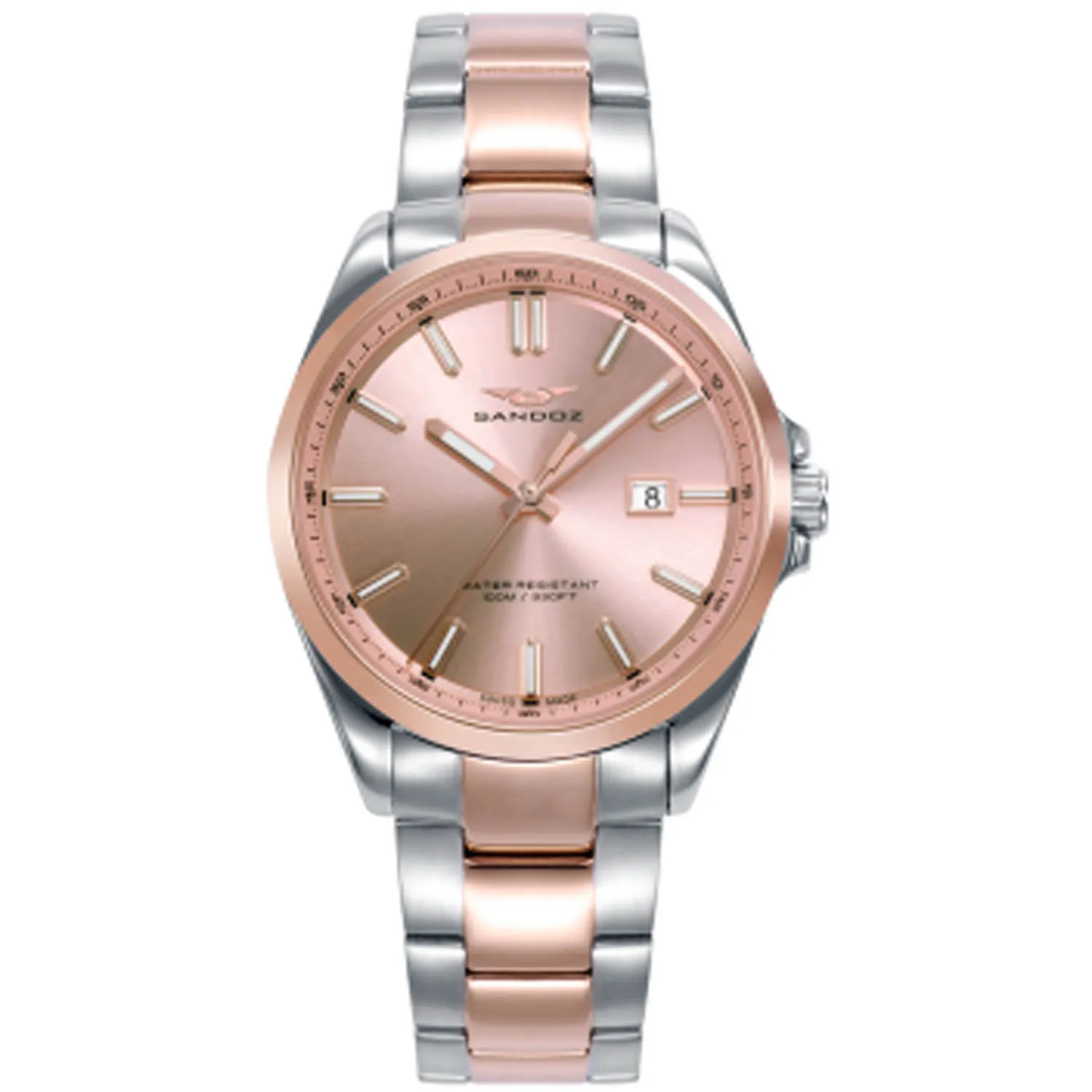 Reloj Sandoz Casual mujer en acero chapado 83000-77