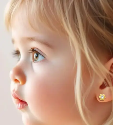 pendientes-de-bebe-oro-18-ktes-flor-243_613-00253 modelo infantil