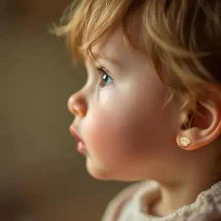 pendientes de bebe oro 18 ktes huella de perro sin piedras sistema tornillo