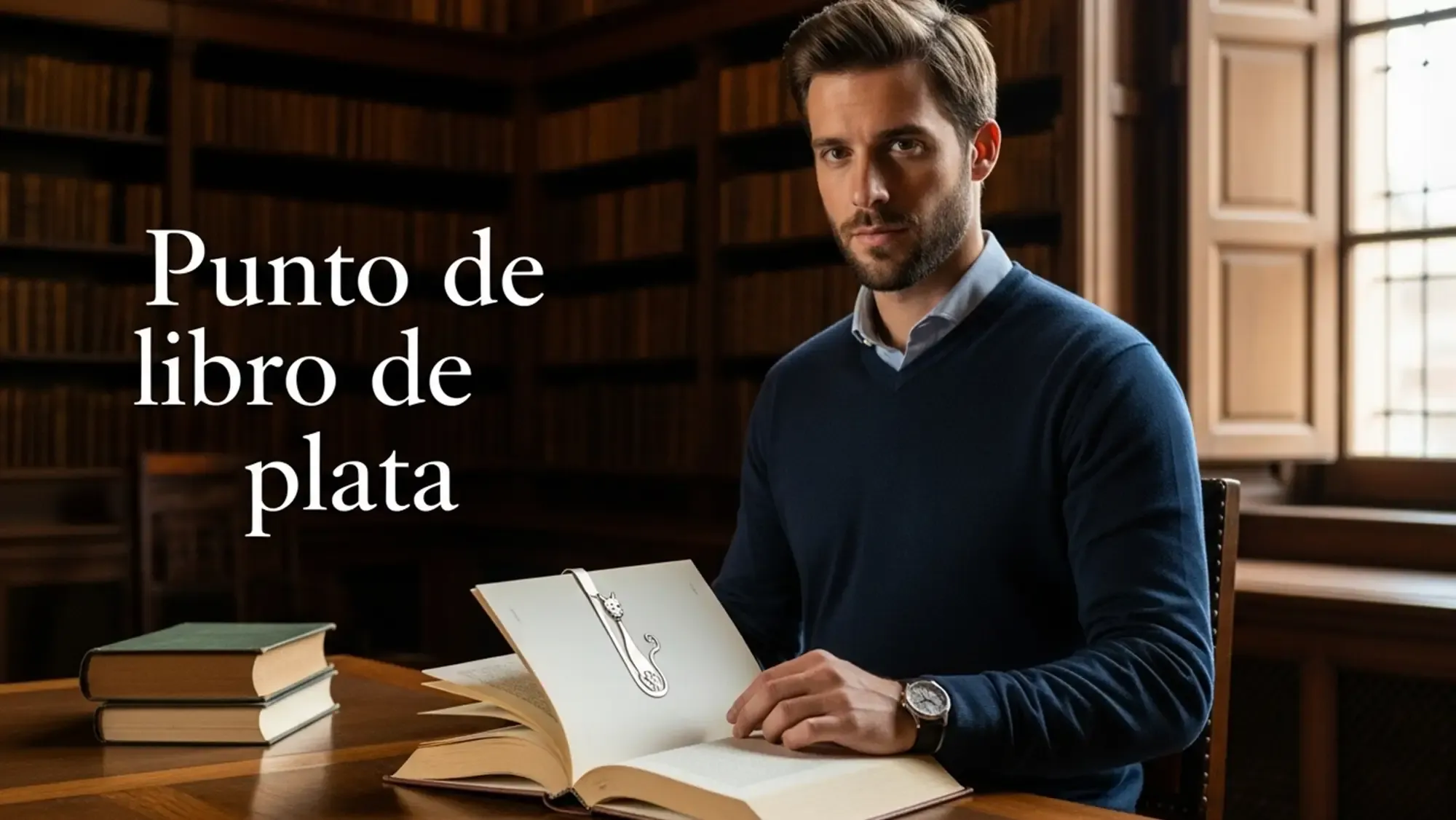 Punto de libro de plata