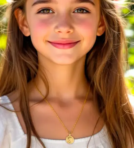 medalla-de-oro-virgen-nina-243_000-00023 vista modelo