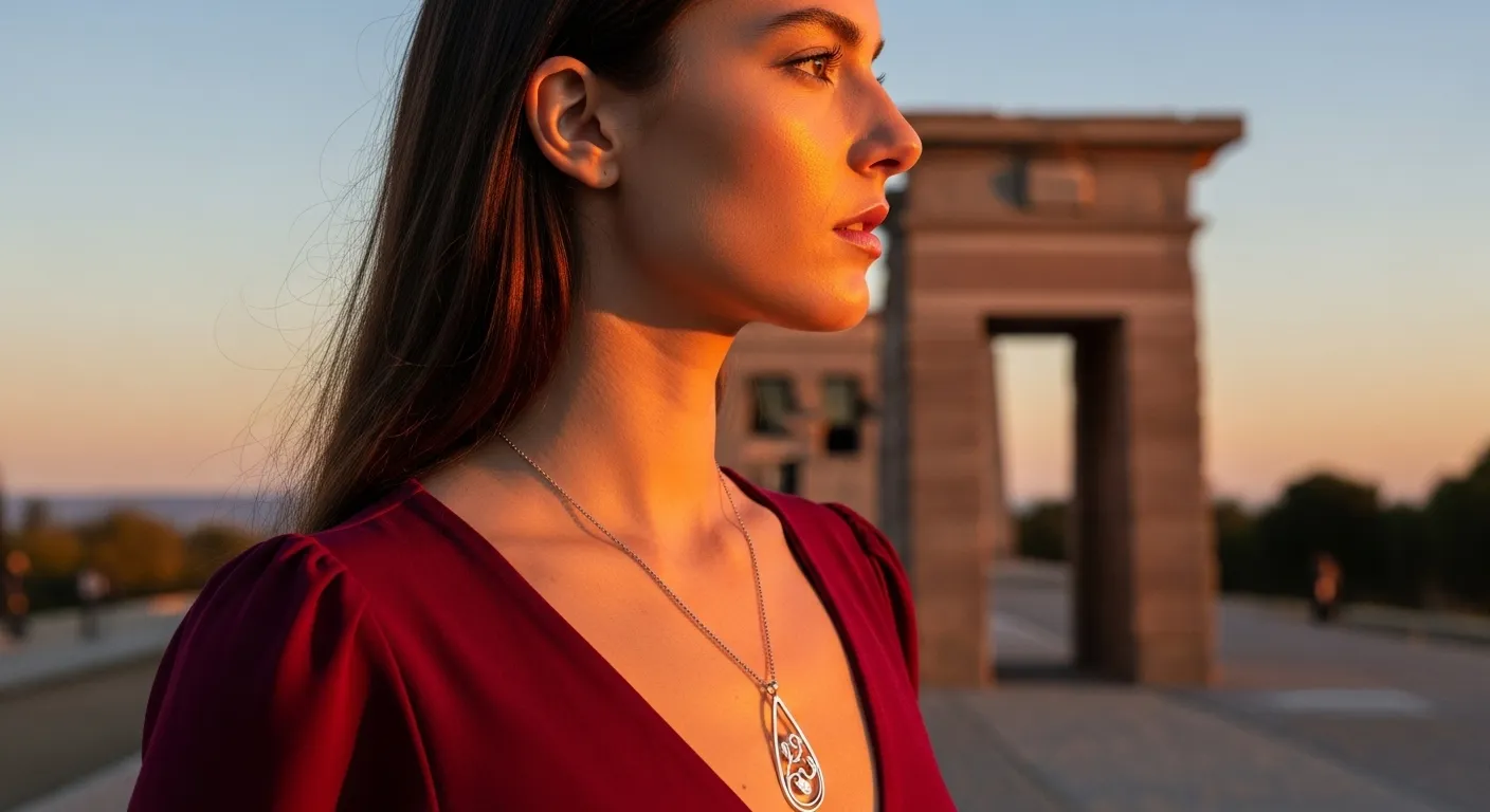 Colgantes largos de plata 4 disenos organicos irresistibles para tus looks otonales10