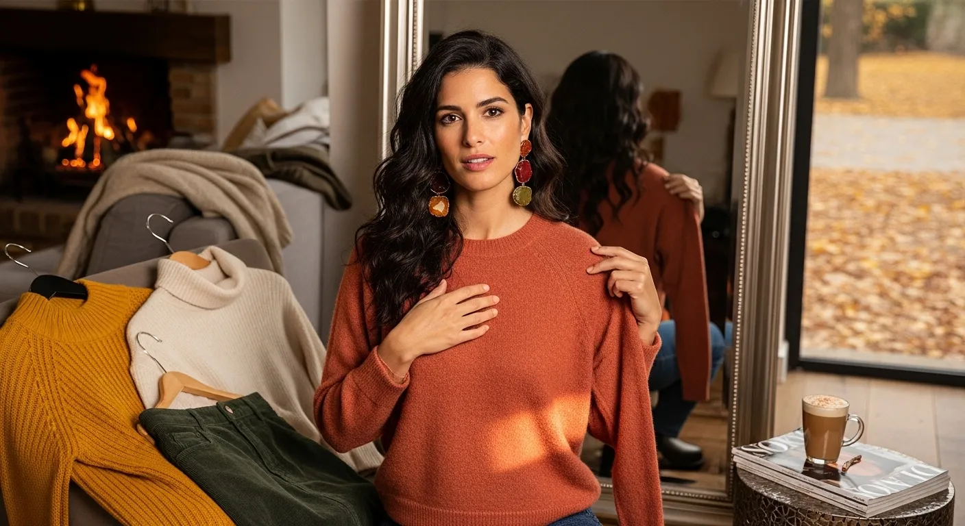 Pendientes con piedras otonales 3 tonos tierra que iluminan tu piel con poder este septiembre5