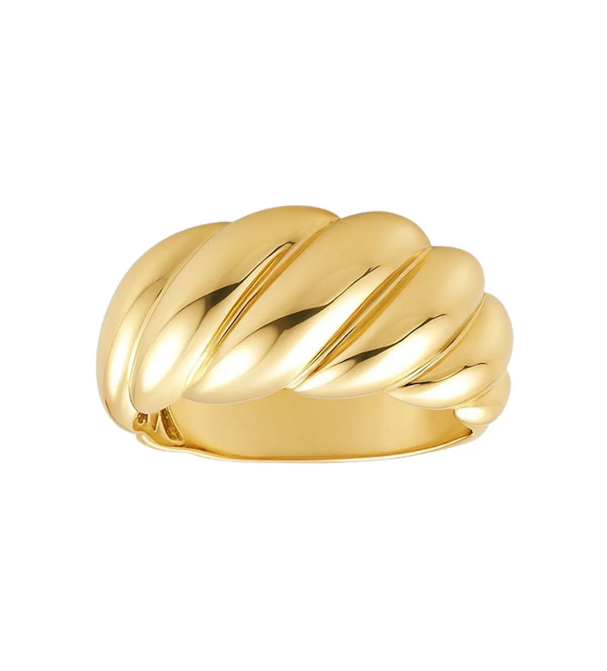 Anillo de oro 18K gallones diagonales 243_401-01921