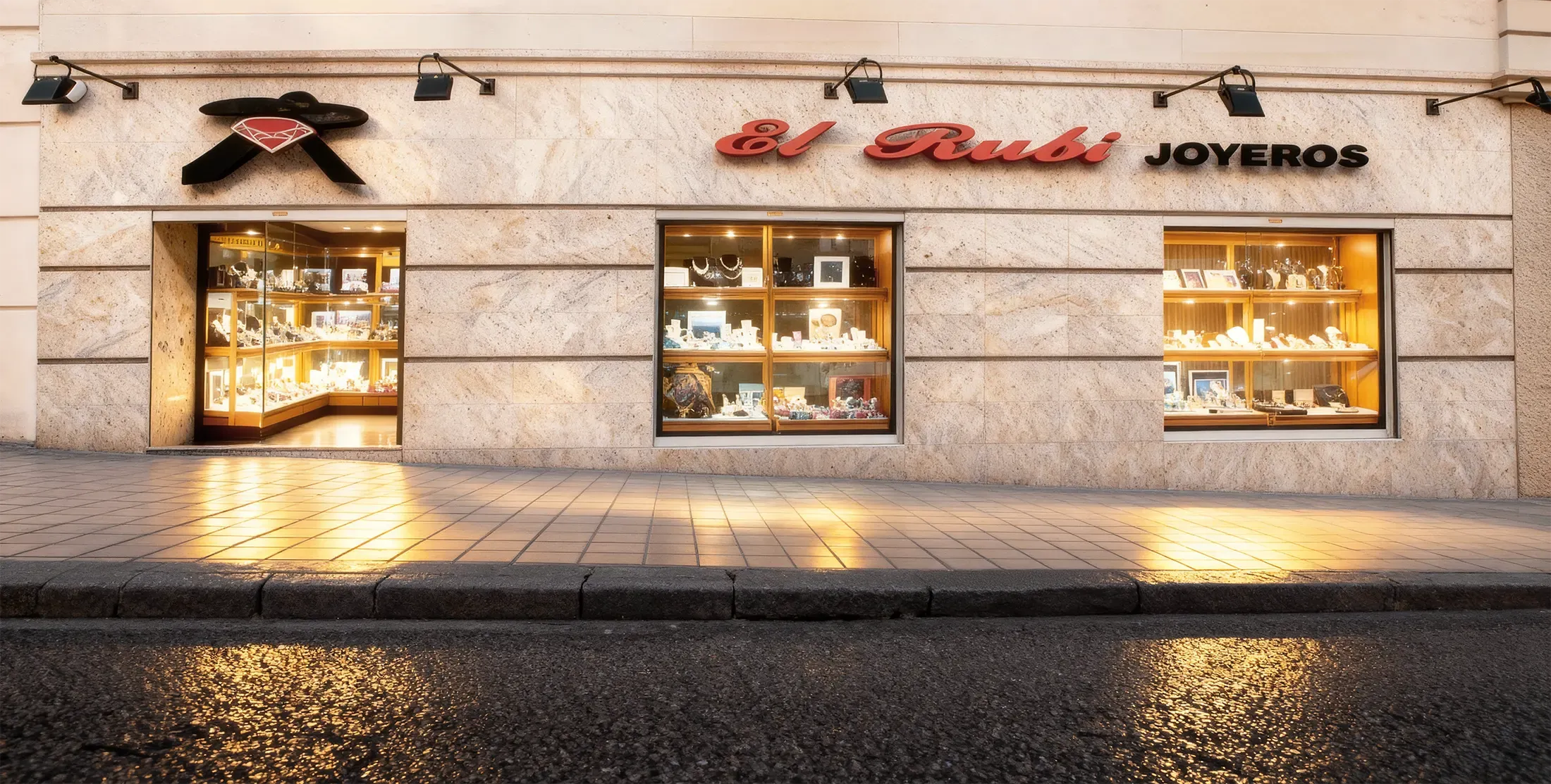 Tienda joyeria El Rubí Joyeros Madrid Andres Mellado