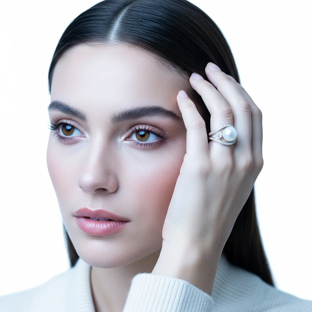 Anillo de plata y perla cultivada el detalle elegante que ilumina tu Navidad 20255