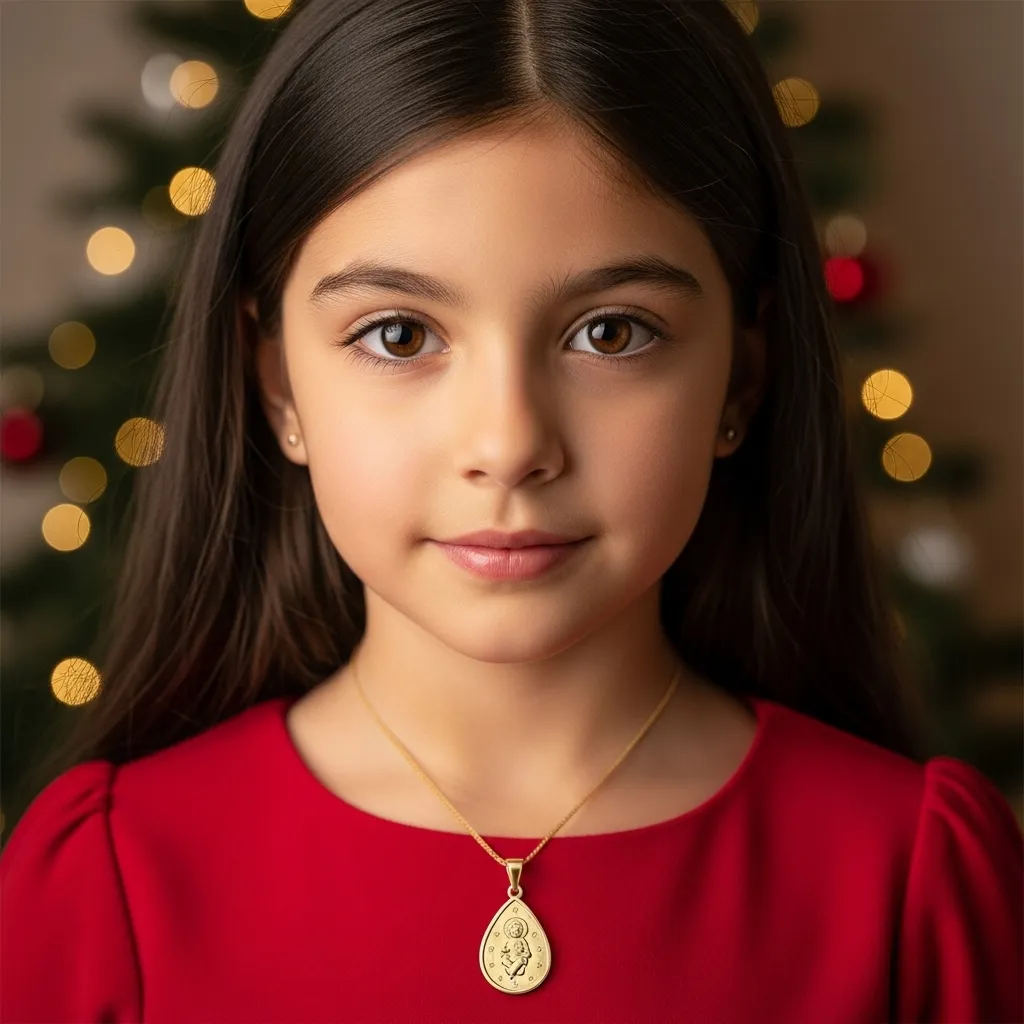 Medalla Nino Jesus amor divino en una joya de fe para esta Navidad 20253