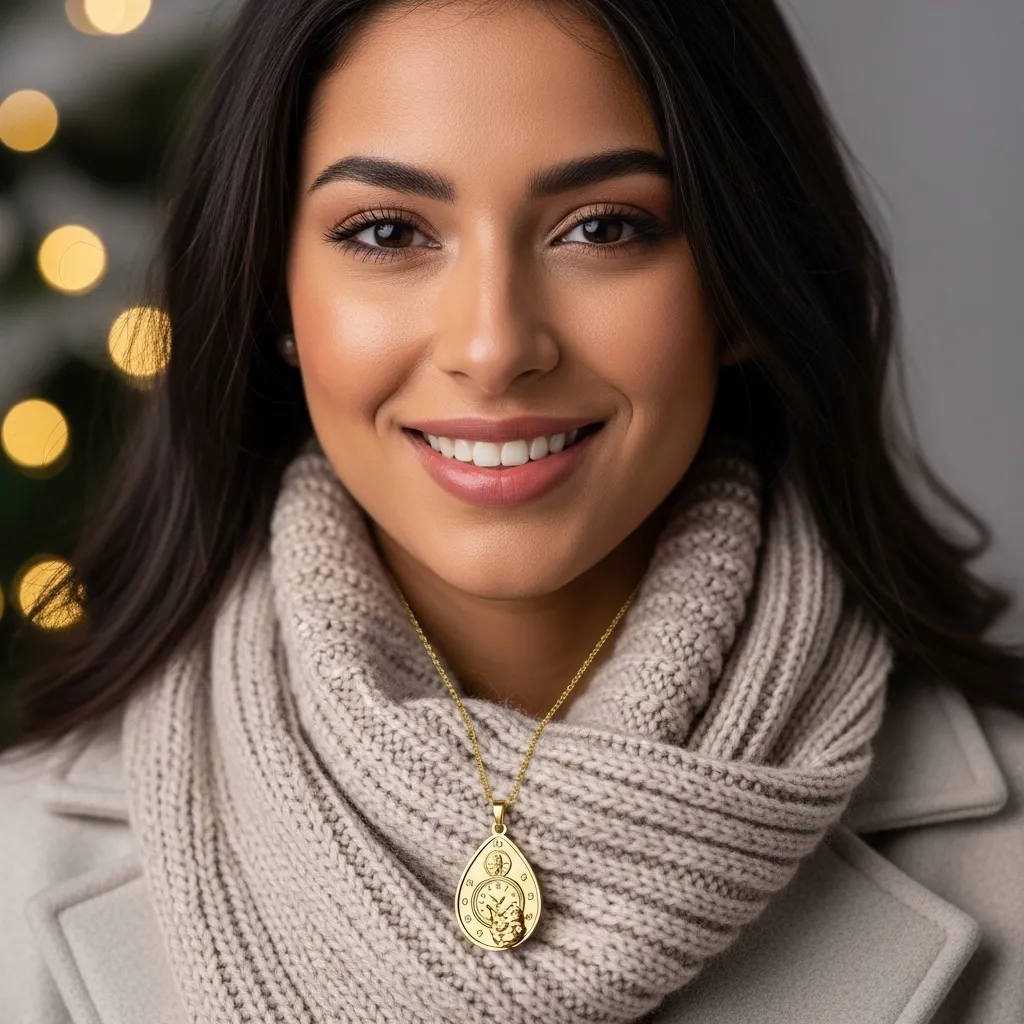 Medalla Nino Jesus amor divino en una joya de fe para esta Navidad 20254