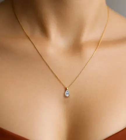 gargantilla de oro 18k con diamante talla pera 243_765-00656_10