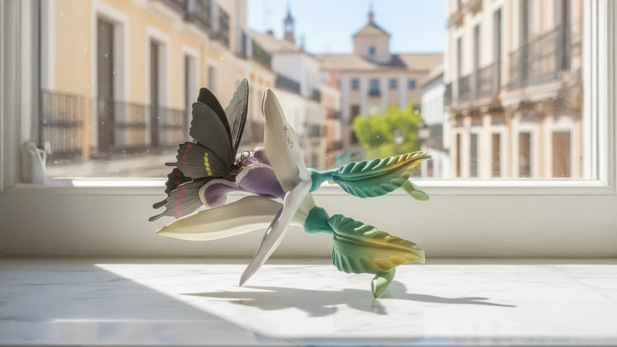 Nuevo Buen Retiro “Mariposa Negra” la figura de porcelana que simboliza transformación