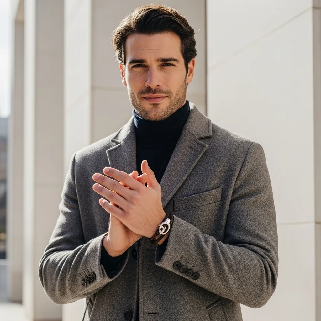 Pulseras para hombre tendencias que renuevan el estilo masculino este enero 20262324