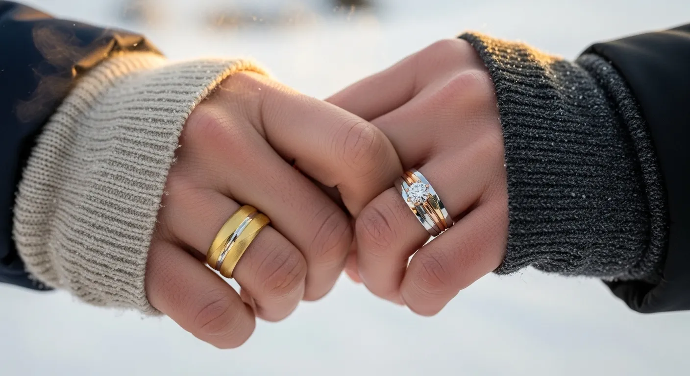 Alianzas de Boda 2026 Texturas y acabados mates que rompen con lo clasico11