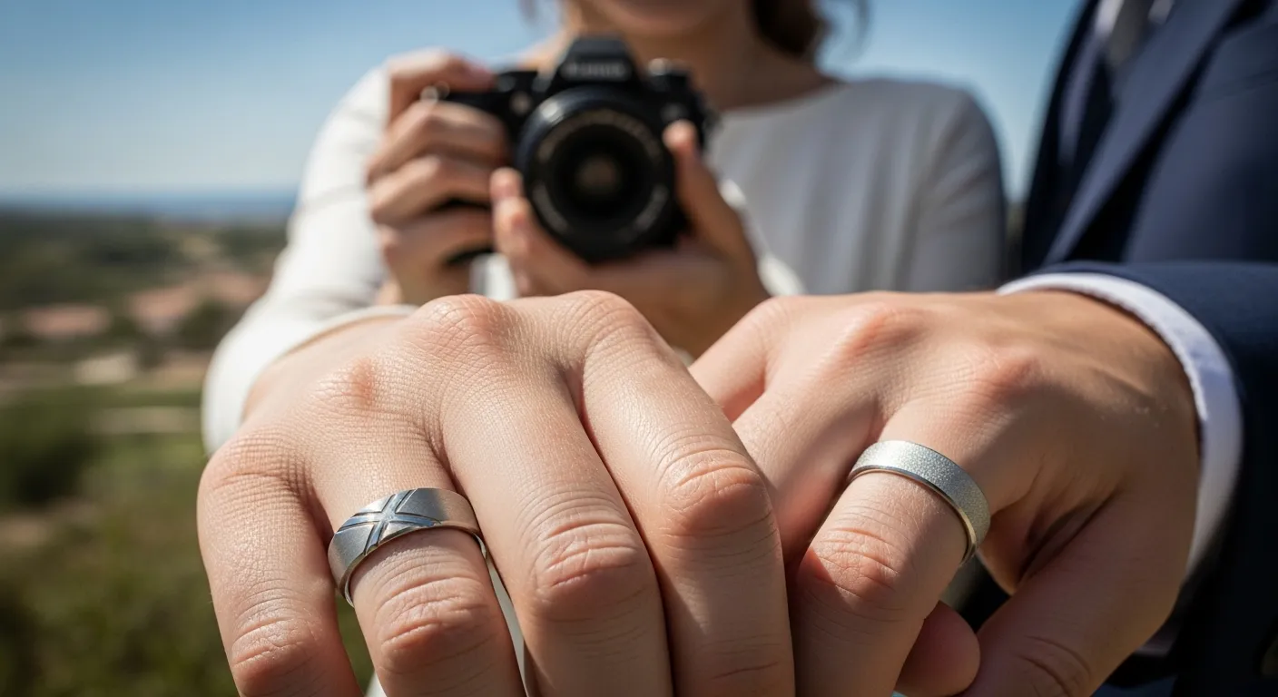 Alianzas de Boda 2026 Texturas y acabados mates que rompen con lo clasico4