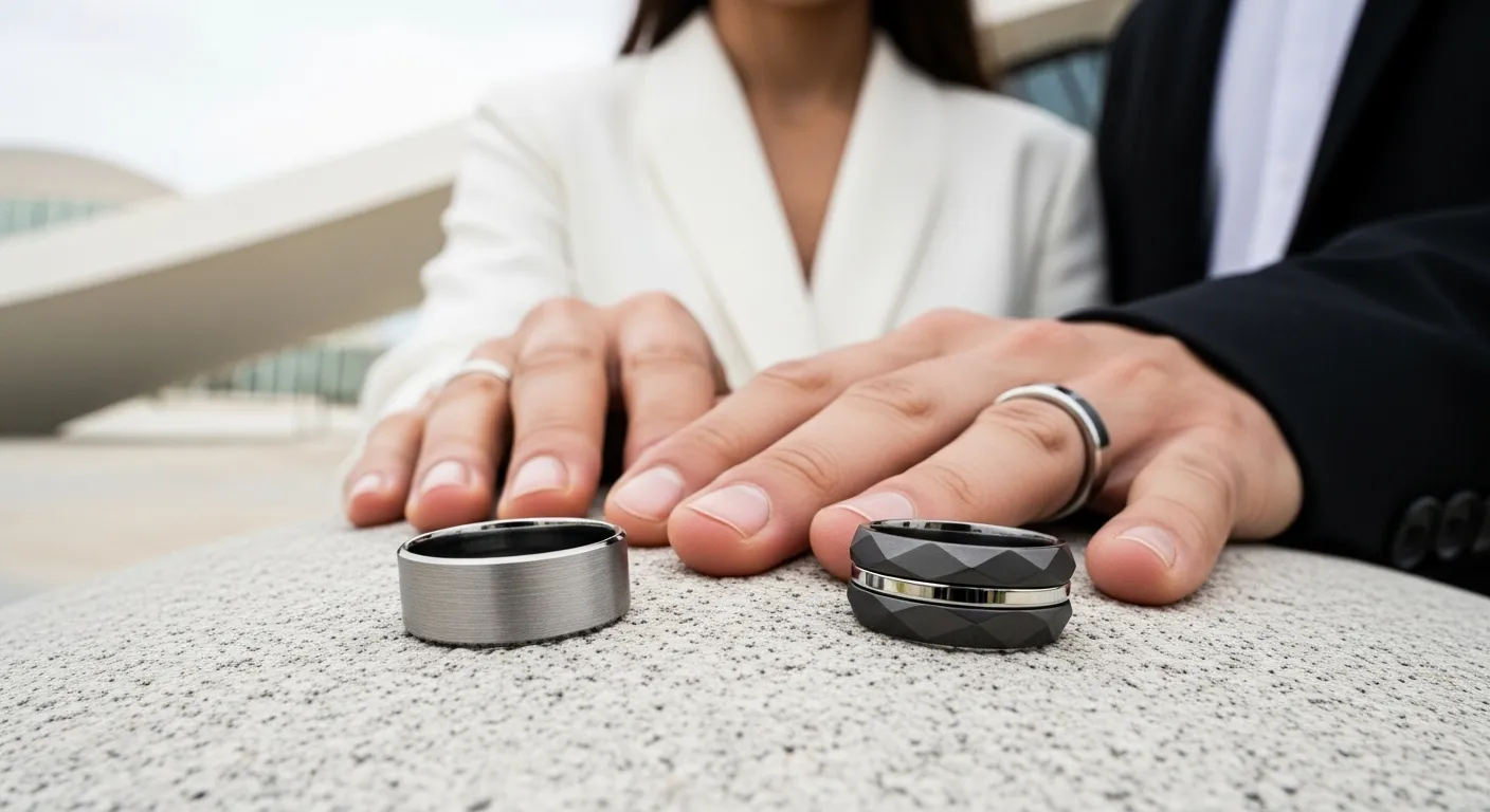 Alianzas de Boda 2026 Texturas y acabados mates que rompen con lo clasico6