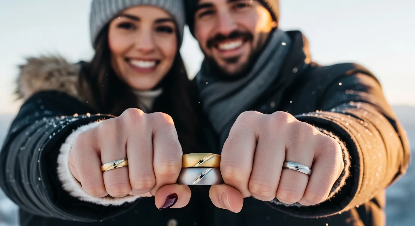 Alianzas de Boda 2026 Texturas y acabados mates que rompen con lo clasicoAlianzas de Boda 2026 Texturas y acabados mates que rompen con lo clasico9