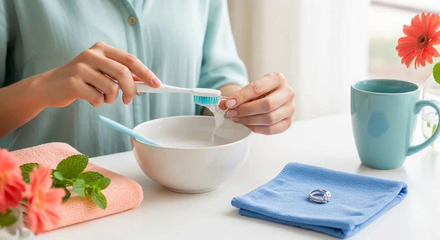 Como limpiar tus joyas de oro blanco en casa Trucos profesionales para recuperar el brillo este 202612