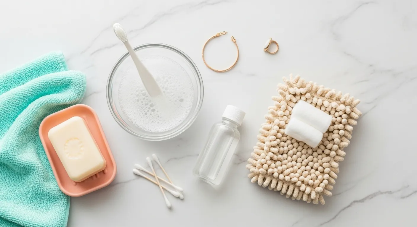 Como limpiar tus joyas de oro blanco en casa Trucos profesionales para recuperar el brillo este 20262