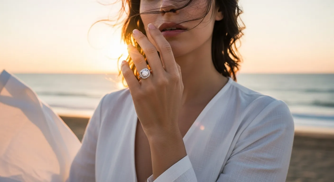 Engaste invisible el secreto para un anillo ultra limpio 20267