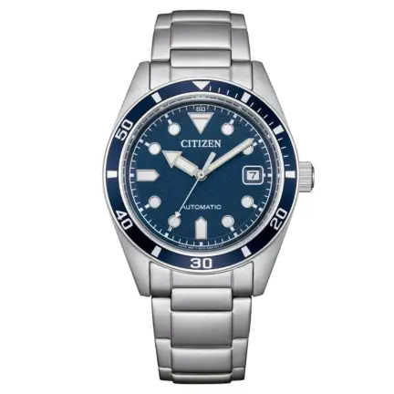 Reloj Citizen automático esfera azul NJ0228-51L